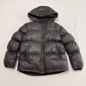 Appaman Toddler Black Down Filled Quilted Puffer Winter Coat Size 6